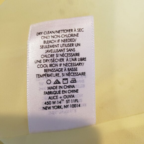 Alice + Olivia Yellow Eyelet Maxi Dress - Picture 6 of 16